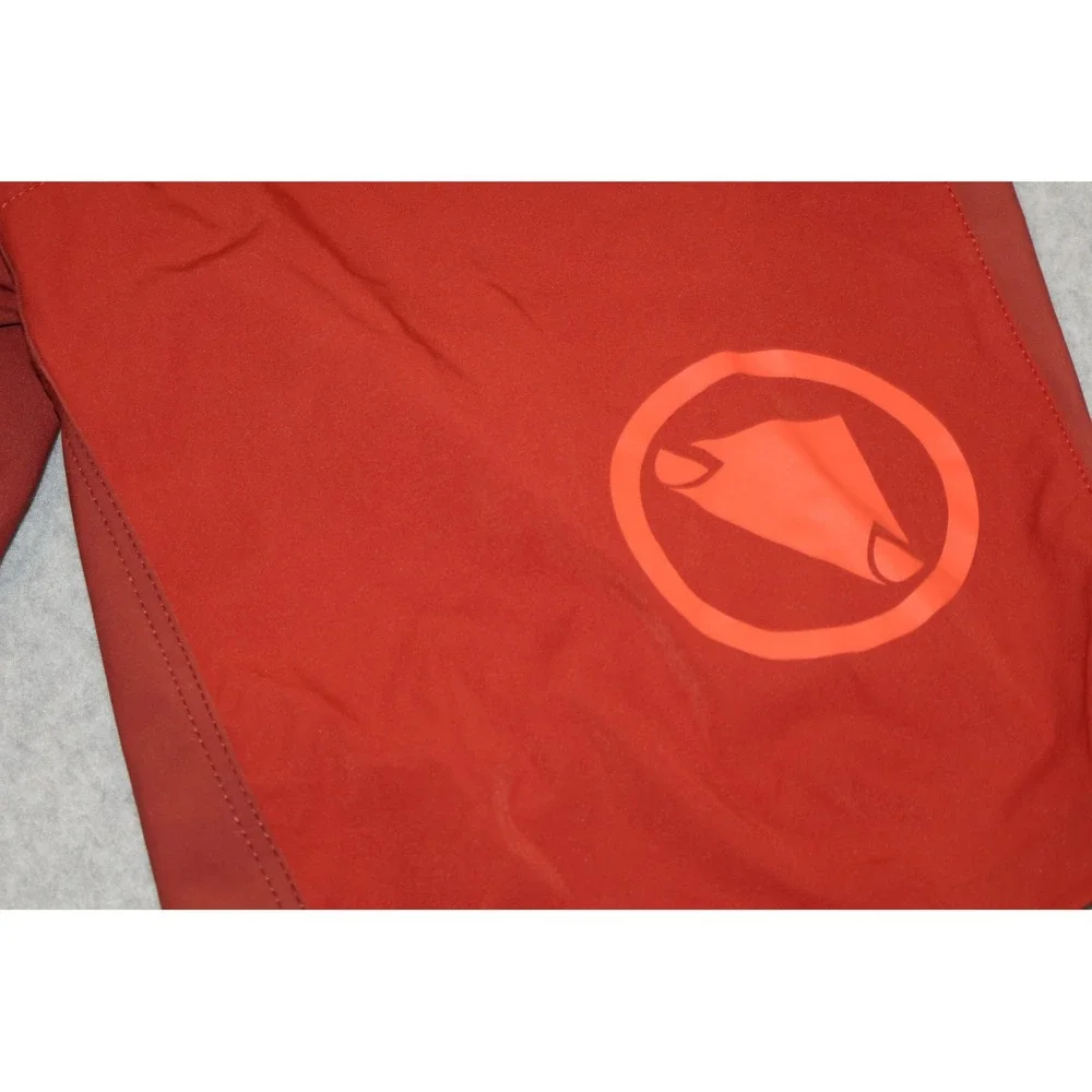 Endura MT500 Spray Short Mens Medium Rust Orange Red MTB Cycling Shorts E8101